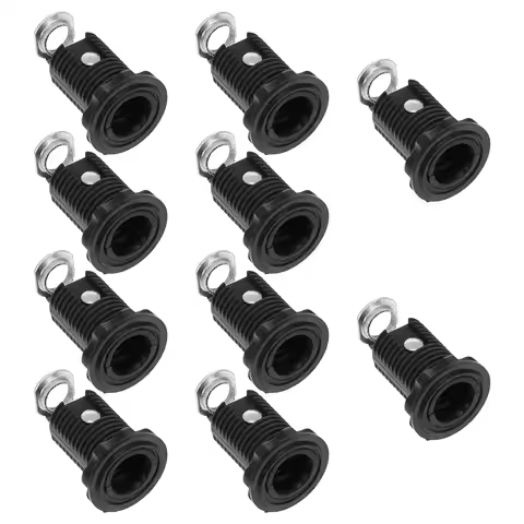 10Pcs Plug In Lamp Socket E12 Screw Base Light Bulbs Holder Pendant Lamp Holder Chandelier Base Ligh