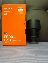 超平 極新淨 全套有盒 Sony FE 90 90mm F2.8 Macro G OSS