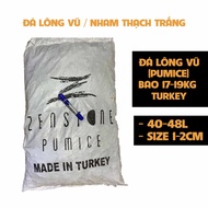 1 Bag of Turkey White Lava 17-19kg - Feather Stone (Pumice) Whole Bag of Turkish Aquarium and Fish T