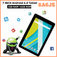 JIAAG 2025 New 7 INCH Android 6.0/Android8.0 Pocket Tablet PC For Kids RAM 1GB DDR+16GB Quad Core WI