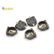 A&W 5pcs/set BS-1220-2 battery holder CR1220 coin cell holders SMD 1220 battery Hot