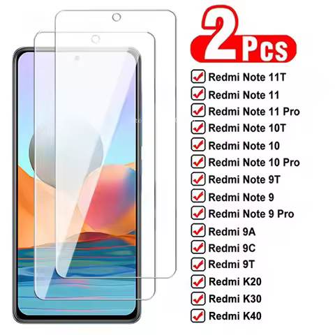 2pcs Screen Saver Sensitive Front Film For Xiaomi Redmi 9A 9C 9T K20 K30 K40 Tempered Screen Protect