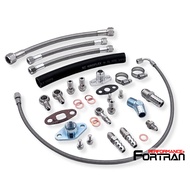 Turbo Oil Water Pipe Package TOYOTA 1JZ-GTE/2JZ-GTE w/GTX28 GTX30 GTX35 G25 G30