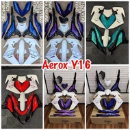 COVERSET AEROX Y16 HLD SIAP TANAM Y16 AEROX DESIGN COVERSET INDO RED GP BLUE AEROX Y16 ABS Y16 V1 V2