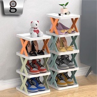 TARA Zig Zag Cross Shoe Rack Max Tara 5 & 3 Tier Portable Aesthetic Shoe Rack