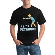 Great Petanque Bocce Raffa Boule Bowl Ball Petanque Round Neck T Shirt Man New Arrival 2022 Summer W