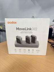 Godox MoveLink M2 無線麥克風系統 （Not rode , 可用在不同的相機或者錄影機（3.5mm))