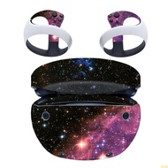 【Tech-savvy】 A0NB Sticker Skin for PS-5 VR2 Headset Controller Multi-Color Protective Cover