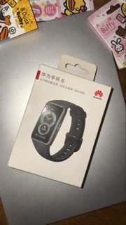 （只開封過）華為智能手錶 Huawei Band 6 Smart Band All-day Blood Oxygen Monitoring
