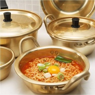 AT-🎇Korean Ramen Pot Internet Celebrity Golden Noodles Internet Celebrity Instant Noodle Pot Instant Noodles Korean Dram