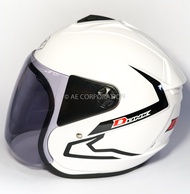 หมวกกันน็อค INDEX DUNK NEW หมวกกันน็อค ของแท้100% ไซต์L สีขาว 300IQ Racing