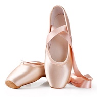 Ballet Dance Shoes Child and Adult Ballet Pointe Shoes Professional with Ribbons Shoes Woman Zapatos Mujer Sneakers Women Girls