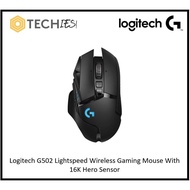 Logitech G502 LIGHTSPEED Wireless Gaming Mouse with Hero sensor and tunable weights