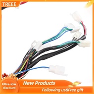 Treee Engine Wire Loom Kit Wearproof CDI Solenoid Plug Wiring Harness Assembly Dependable for GY6 125cc-250cc Quad Bike ATV