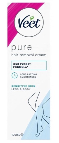 Veet - 脫毛乳霜(脫毛膏)100ml(敏感性肌膚配方) #9702