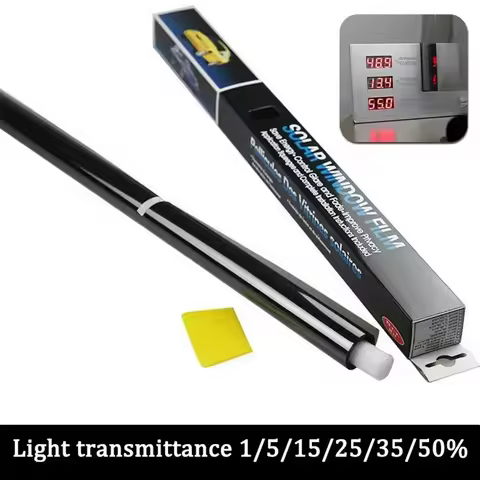 1 Roll Car UV Protector Foils Sticker Films 0.5x3m 5/15/35/50 Percent Window Tint Film Glass Sticker