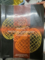 物理化學原文書 Atkins’ physical chemistry
