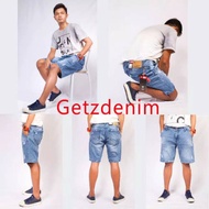 Men's Ripped Jeans Shorts - PSK