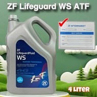 ZF WS (4 Liter) Lifeguard Auto Transmission Fluid ATF WS Auto Gear Oil- Vios, Altis, Camry, Vellfire
