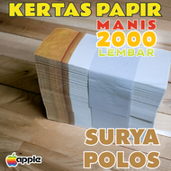 (DISKON) COD Kertas Papir Manis Pabrikan SRY Polos