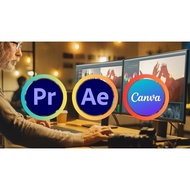 (VIDEO COURSE) Social Media Video Editing: Premiere Pro After Effect Canva