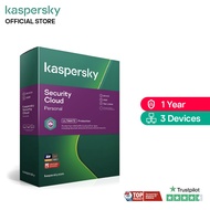 Kaspersky Cloud Security 1 Year 3 Device for PC Mac and Mobile Antivirus Software