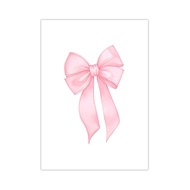 Pink Bible Verse Wall Art Bowknot Inspirational Quote Canvas Paintings Poster Girly Wall Art Living