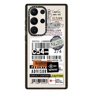 Casetify x James curran ngựa vằn băng qua người đi bộ mô hình sticker cho Samsung Galaxy S22 siêu/Sa