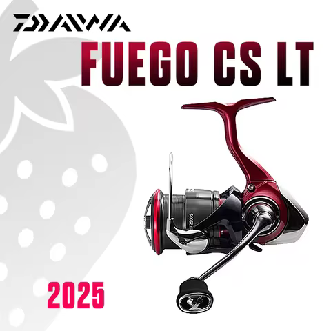 DAIWA 2025 New FUEGO CS LT Fishing Reel Spinning Reel 5.3/5.7/6.2:1 175-325g Max Drag 12kg