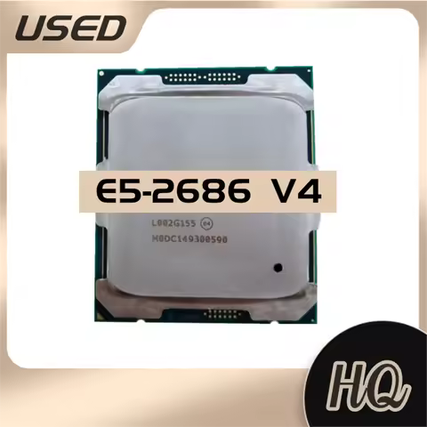 Xeon E5 2686V4 18 Cores 36 Threads 2.3GHz 145W LGA2011-3 for X99 server motherboard E5 2686 V4