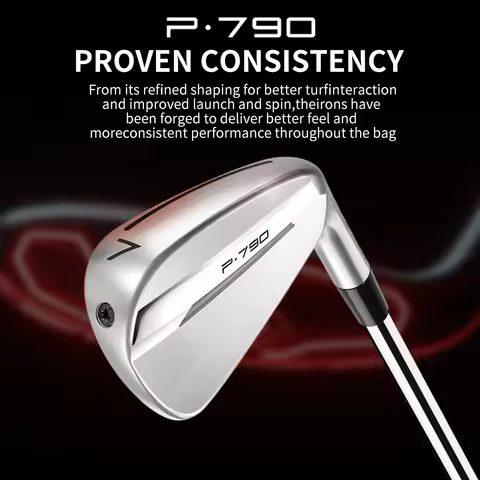 2025 New 790 Golf Club P790 Golf Iron Club Fifth Generation 7-Piece Set 4-9P R/S Elastic Steel