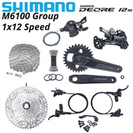 Shimano Deore M6100 1X12 Speed Derailleurs Groupset MTB Mountain Bike 12V Shift Lever CN RD Cassette CRANK BB52 ke Group