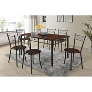 Harga Kilang 1 Meja Makan Besi Kerusi Makan Besi