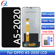 ชุดประกอบ Digitizer โทรศัพท์มือถือ lcds สำหรับ A5 OPPO 2020จอแสดงผล LCD pantalla สำหรับ OPPO A5 2020 A11การเปลี่ยนหน้าจอ A11X