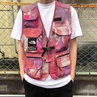 美國戶外品牌The North Face X Supreme北臉Cargo Vest多口袋背心 日本限定