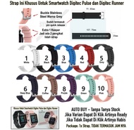 SBF Tali Jam Tangan Digitec Pulse / Runner - Strap 20mm Rubber Silikon