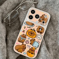 Big puffer fish family for iPhone 17pro iPhone 14/11/12pro case fake brain shell feeling