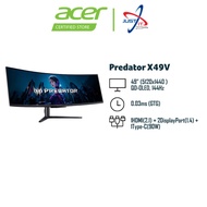 ACER PREDATOR X49V 49" CURVED GAMING MONITOR - ( 49" 2K QD-OLED / 0.03MS / 144HZ / AMD FREESYNC PREM