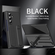 สำหรับ Samsung Galaxy Z Fold7 Fold6 Z Fold5 Fold4 Fold3เคสกันตกทนทานพร้อมฝาปิดมีที่ยึด