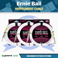 Ernie Ball PVC Straight to Angled Instrument Cable - Jack Cable