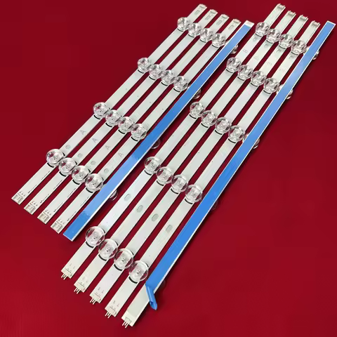 5Sets LED Backlight Strip For 49LF580V 49LF6200 49LF620V 49LF6400 49LF6450 49LF6500 49LB5400 49LB550