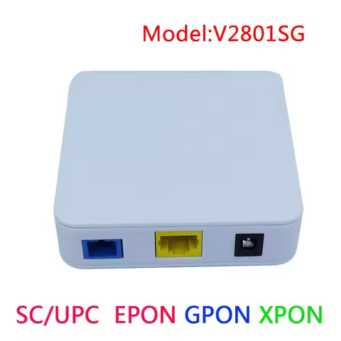 VSOL ONT V2801SG GPON Epon XPON FTTH Onu Modem 1GE terminal PPPOE chip V2801SE Bridge Route daul mod