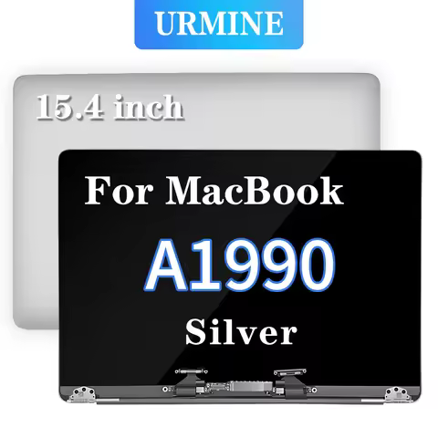 15.4" Full Top Screen Assembly for MacBook Pro Retina A1990 Mid 2018 2019 EMC 3215 3359 661-10355 LC