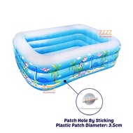 PVC Patch Glue for Swimming Pool 3.5cm Inflatable Puncture DIY Repair Pool Gam / Pool Glu / Gam Kolam