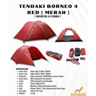 tenda cping | tenda dome termurah | tendaki | 4 | 4 Lht | Arundaya 4+