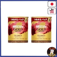 Nescafe Regular Solubble Coffee Refill Gold Blend Origin Colombia Blend Eco 【Direct from Japan】