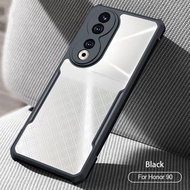 Honor 90Lite Shockproof Case Colored Edges Clear Back 90 Lite 5g Honor 90 Lite Casing Direct Model