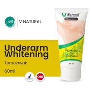 V Natural Temulawak Underarm Lightening Cream 60ml