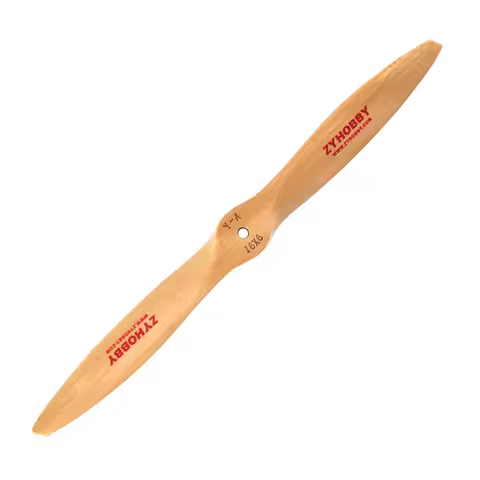 1Pcs 2-blade Electric RC Airplane Motor CW Wooden Beech Wood Prop Propeller 9X5 13X6 14X10 15X8 15X1