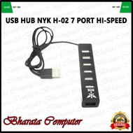 USB HUB 2.0 NYK H-02 7Port Extension Home USB USB Cable